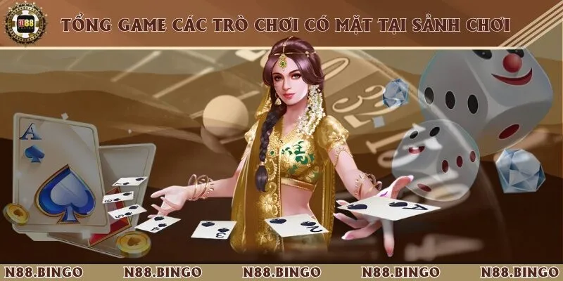 Game bài N88 được phát triển siêu đa dạng